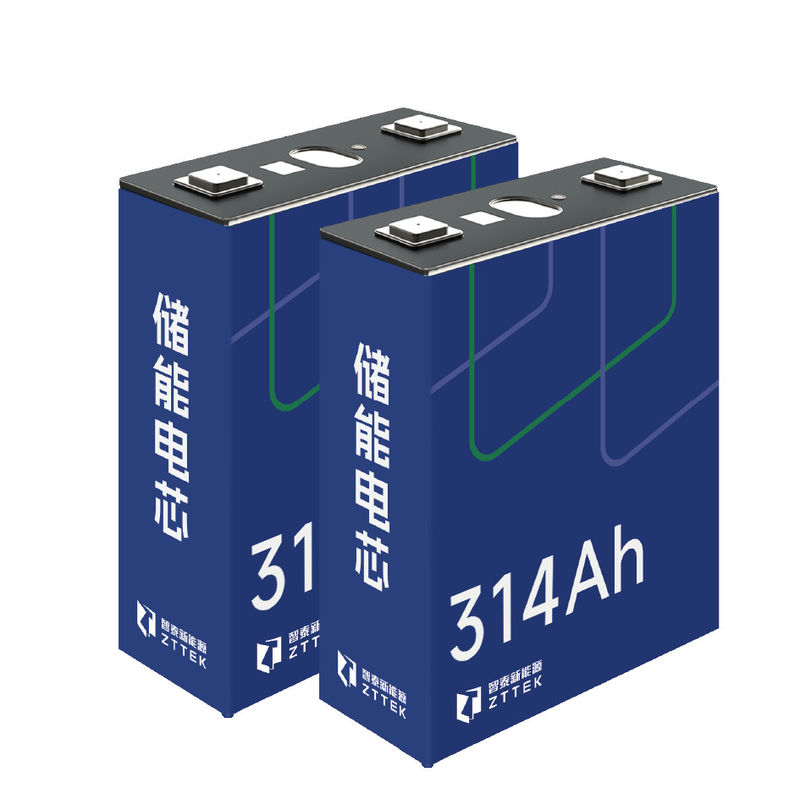 خلية بطارية ليتيم أيون متعددة الخلايا 3.2V 314Ah لمعدل تفريغ ESS 0.5C