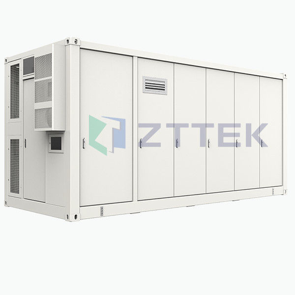 نظام تخزين بطارية طاقة 20Ft ZT-ESS-1720-51280 بطارية مصرف DC الجانب