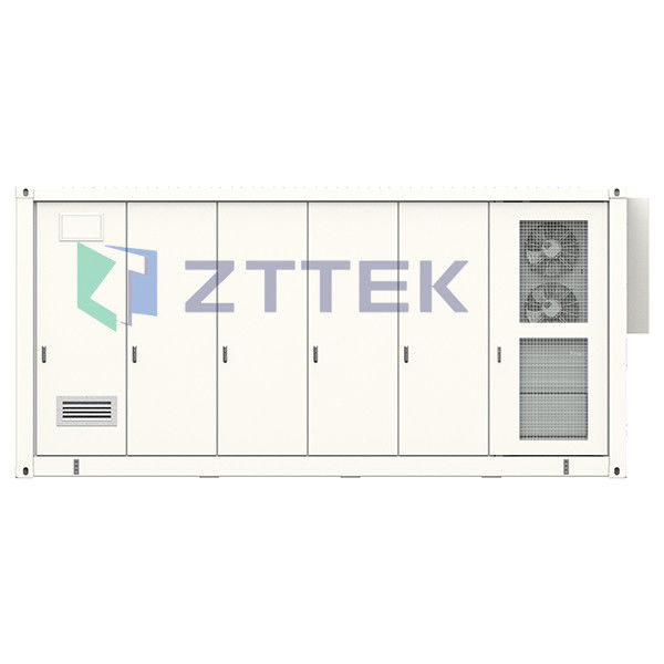 نظام تخزين بطارية طاقة 20Ft ZT-ESS-1720-51280 بطارية مصرف DC الجانب
